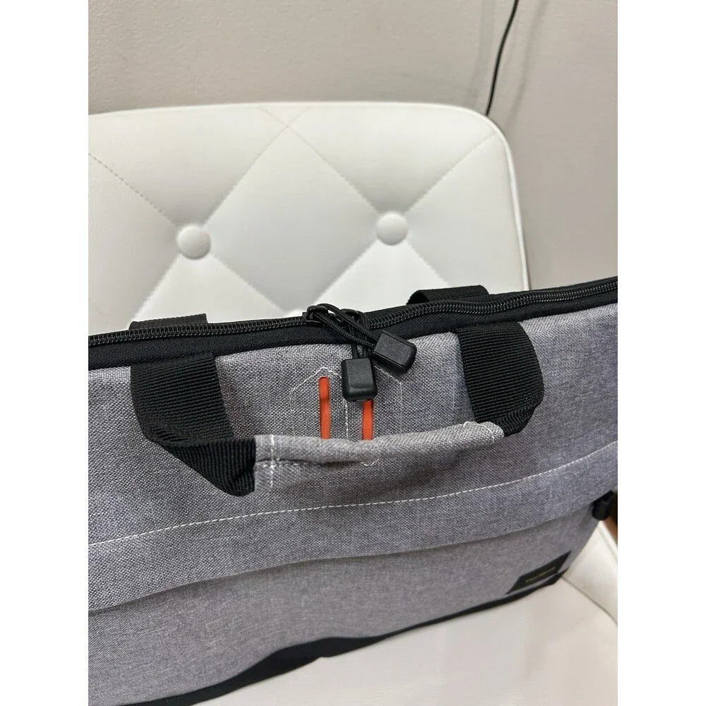 Targus Strata Slipcase 15.6in Padded Polyester Sleeve Case, Gray/Black AC0145